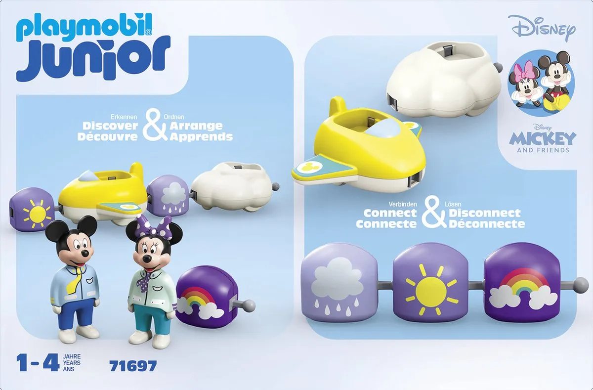 Playmobil Junior Disney Mickey Mouse Wolkentrein 71697 - afbeelding 6 van 6