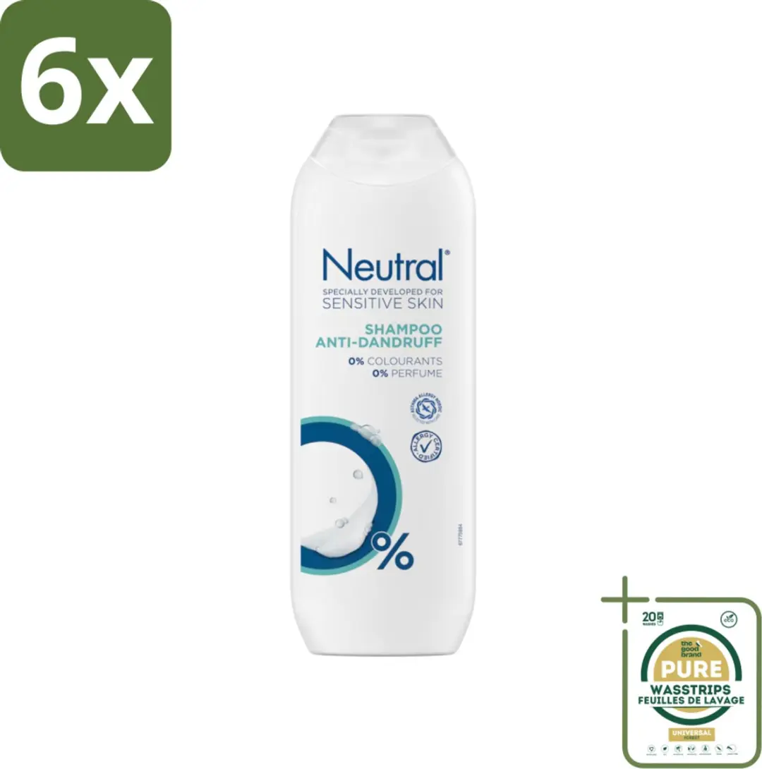 Neutral Shampoo Gevoelige Huid Anti-Roos 250ml