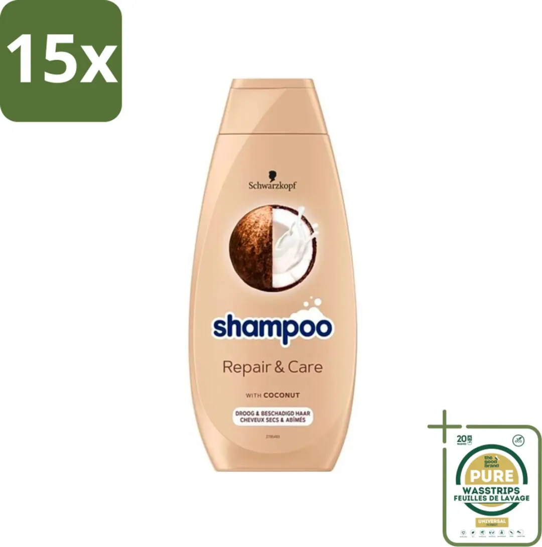 Schwarzkopf Repair & Care Shampoo 400ml