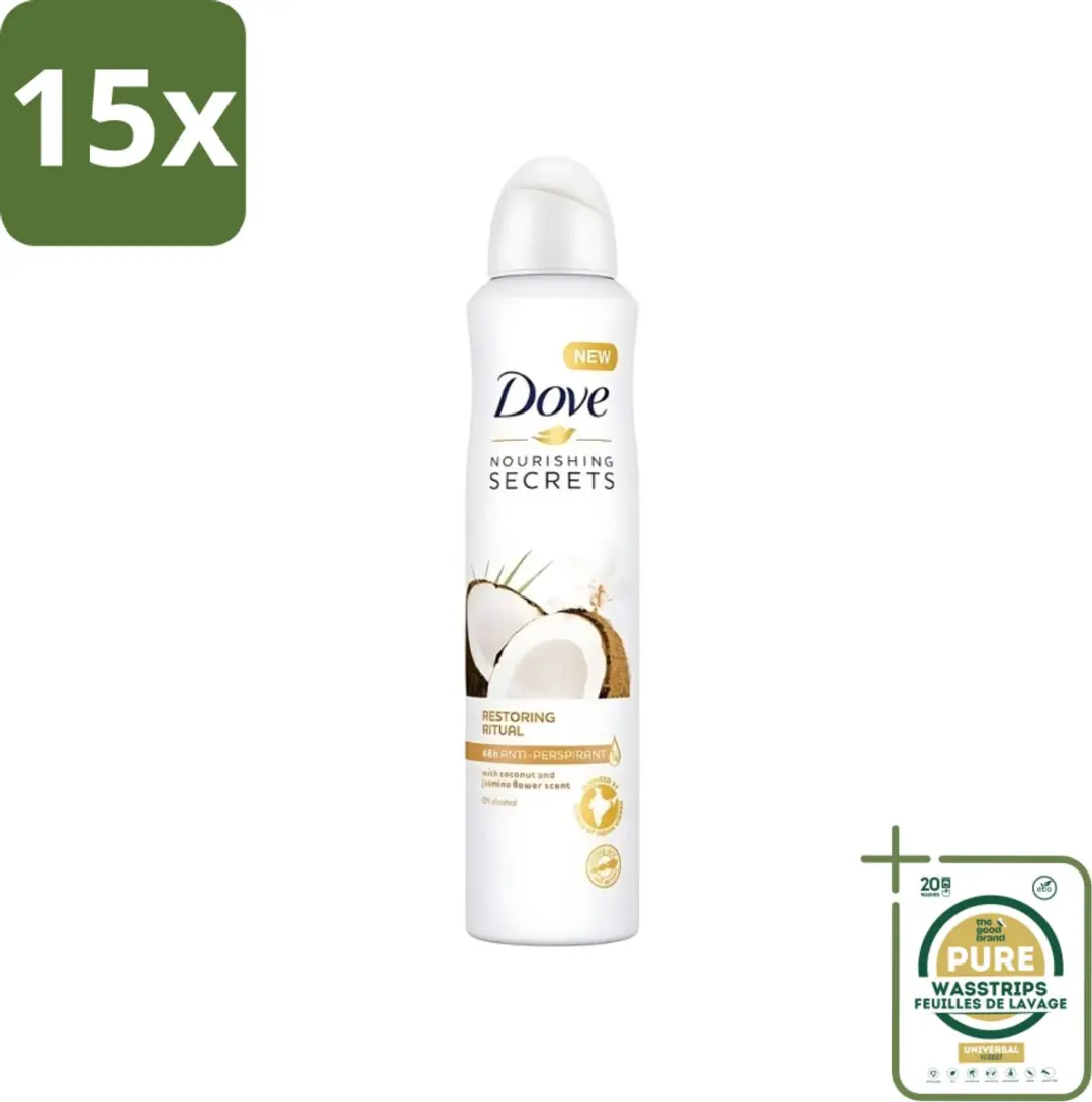 Dove Anti-transpirant Spray Coconut & Jasmine Flower 250ml