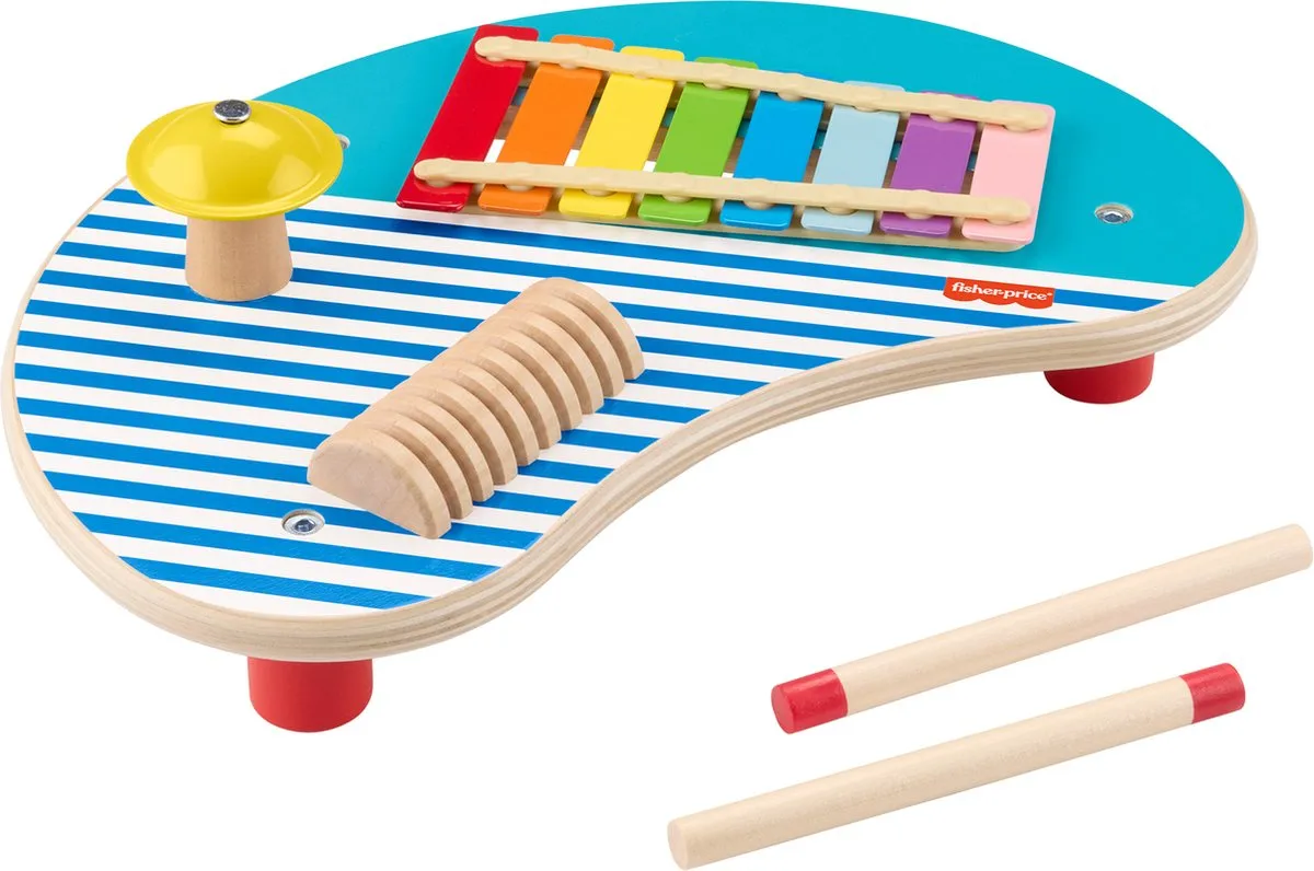 Fisher Price Houten Muziektafel