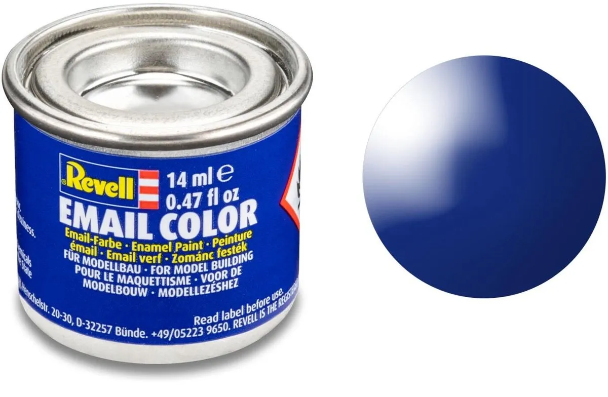 Revell Hobbyverf #51 Ultramarine Blue Gloss Enamel 14ml