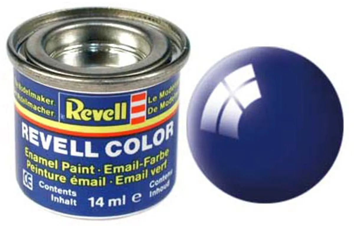 Revell Hobbyverf #51 Ultramarine Blue Gloss Enamel 14ml