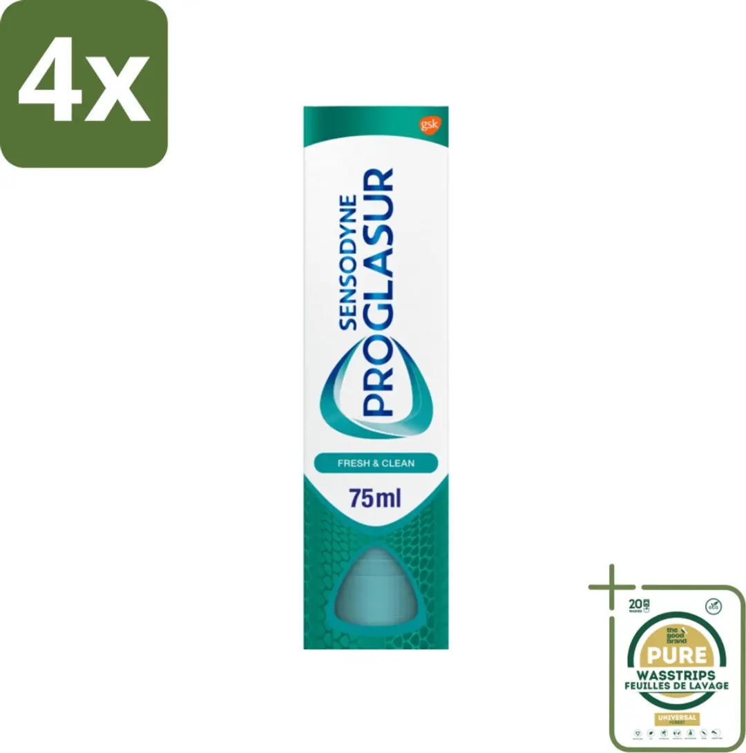 Sensodyne Proglasur Fresh & Clean Tandpasta 75ml