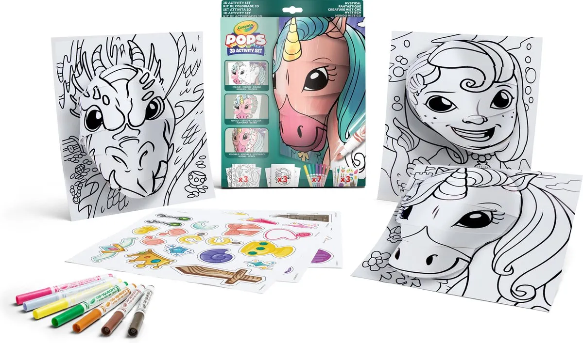 Crayola POPS Mystieke Wezens Hobbypakket