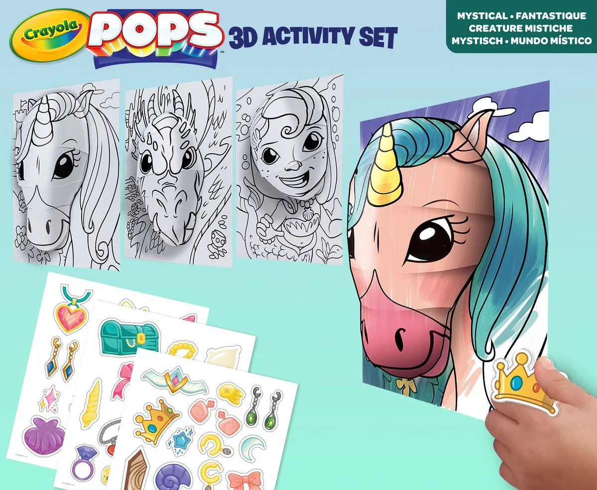 Crayola POPS Mystieke Wezens Hobbypakket - Multicolor