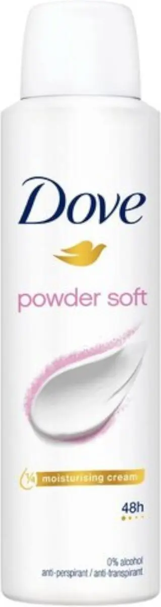 Dove Deospray Powder Soft 150ml - afbeelding 2 van 3