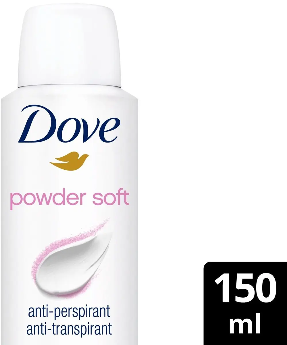 Dove Deospray Powder Soft 150ml - afbeelding 3 van 3