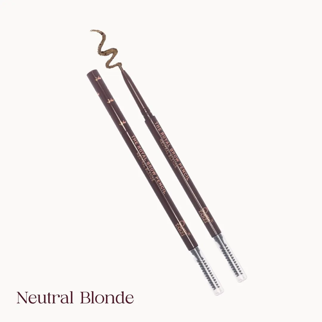 Queen Tarzi The Royal Brow Liner Neutral Blonde Wenkbrauwpotlood 0,09g