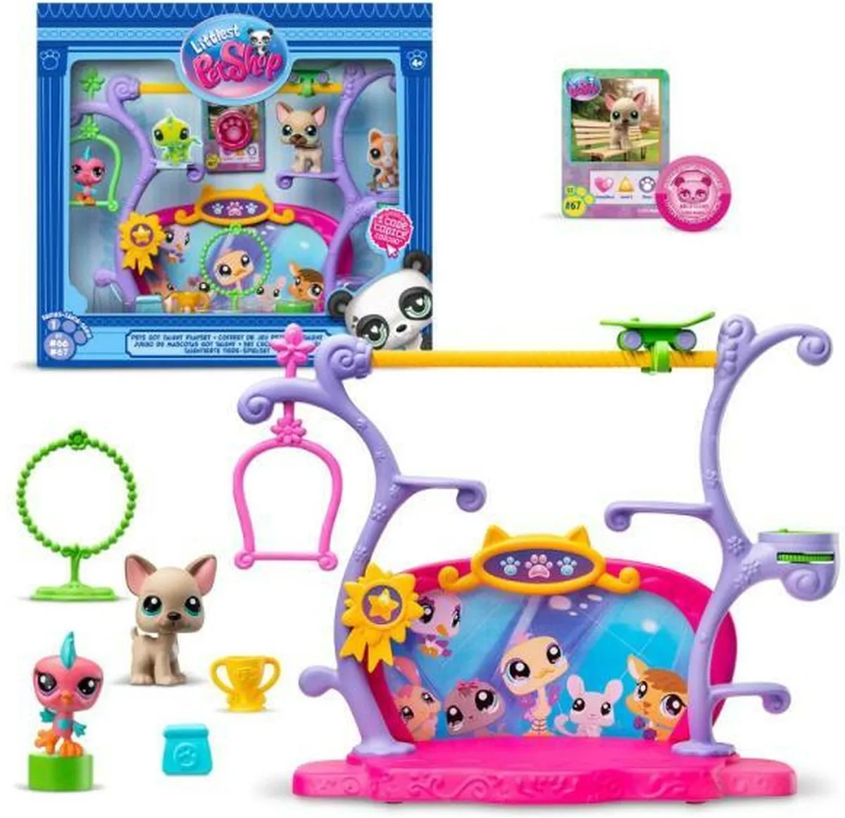 Bandai Namco Littlest Pet Shop Pets Got Talent Playset - Multicolor