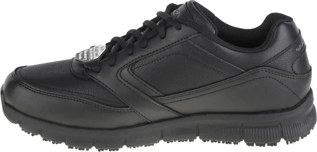Skechers Nampa 77156EC-BLK Werklaarzen - Zwart 42.5