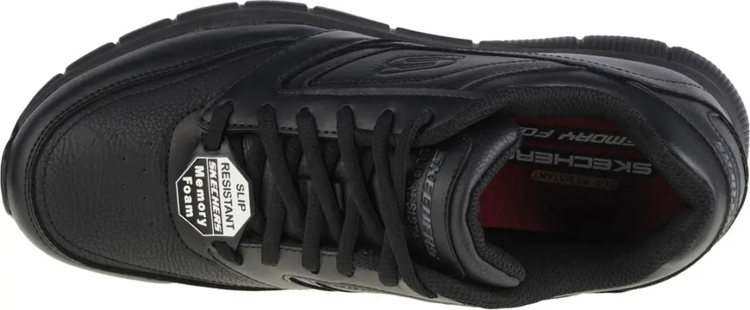 Skechers Nampa 77156EC-BLK Werklaarzen - Zwart 42.5