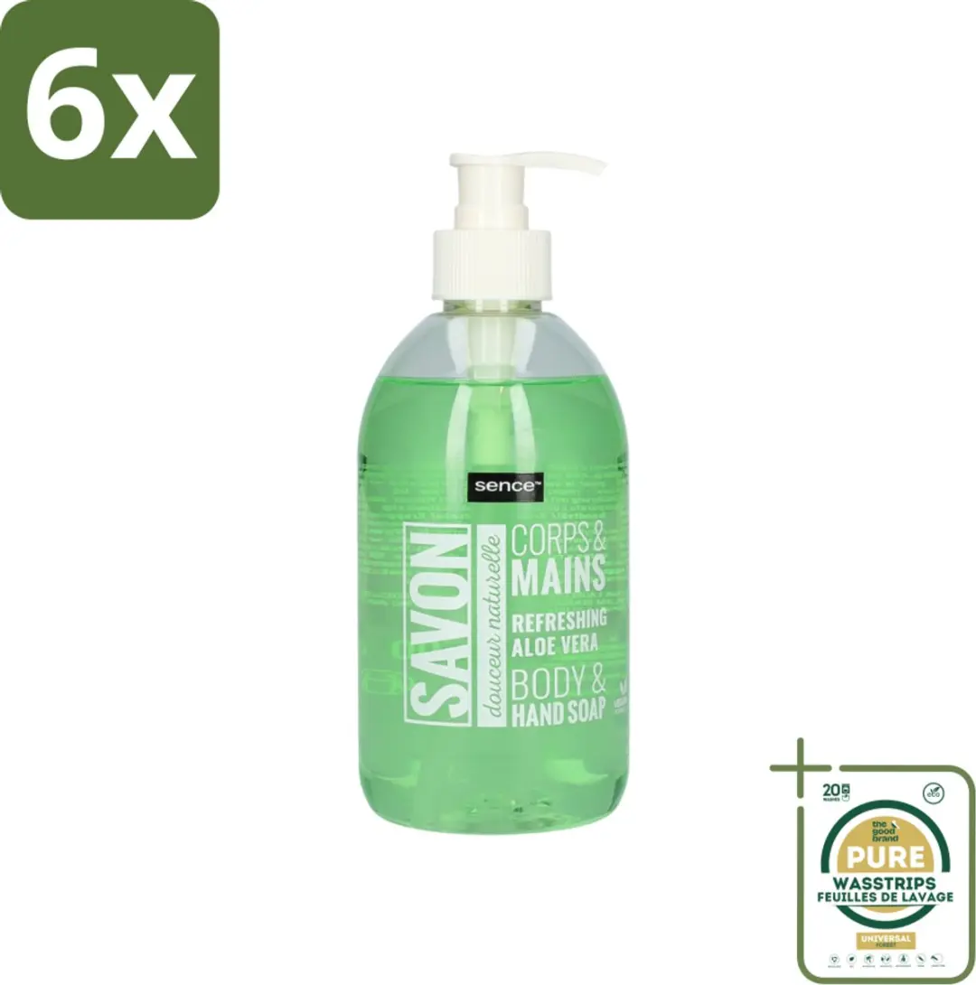 Sence Refreshing Aloe Vera Handzeep 500ml