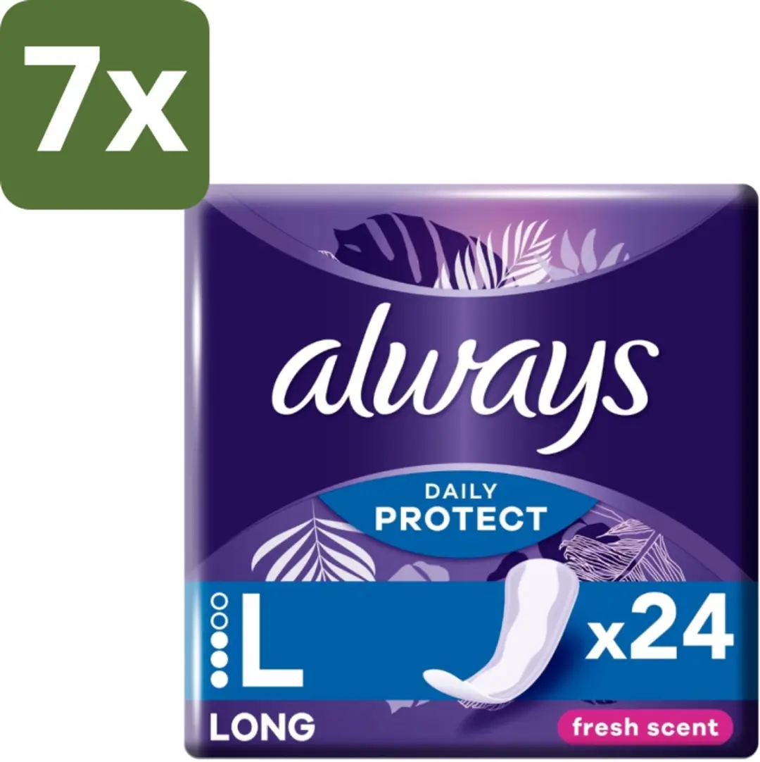 Always Long Fresh Scent Inlegkruisjes