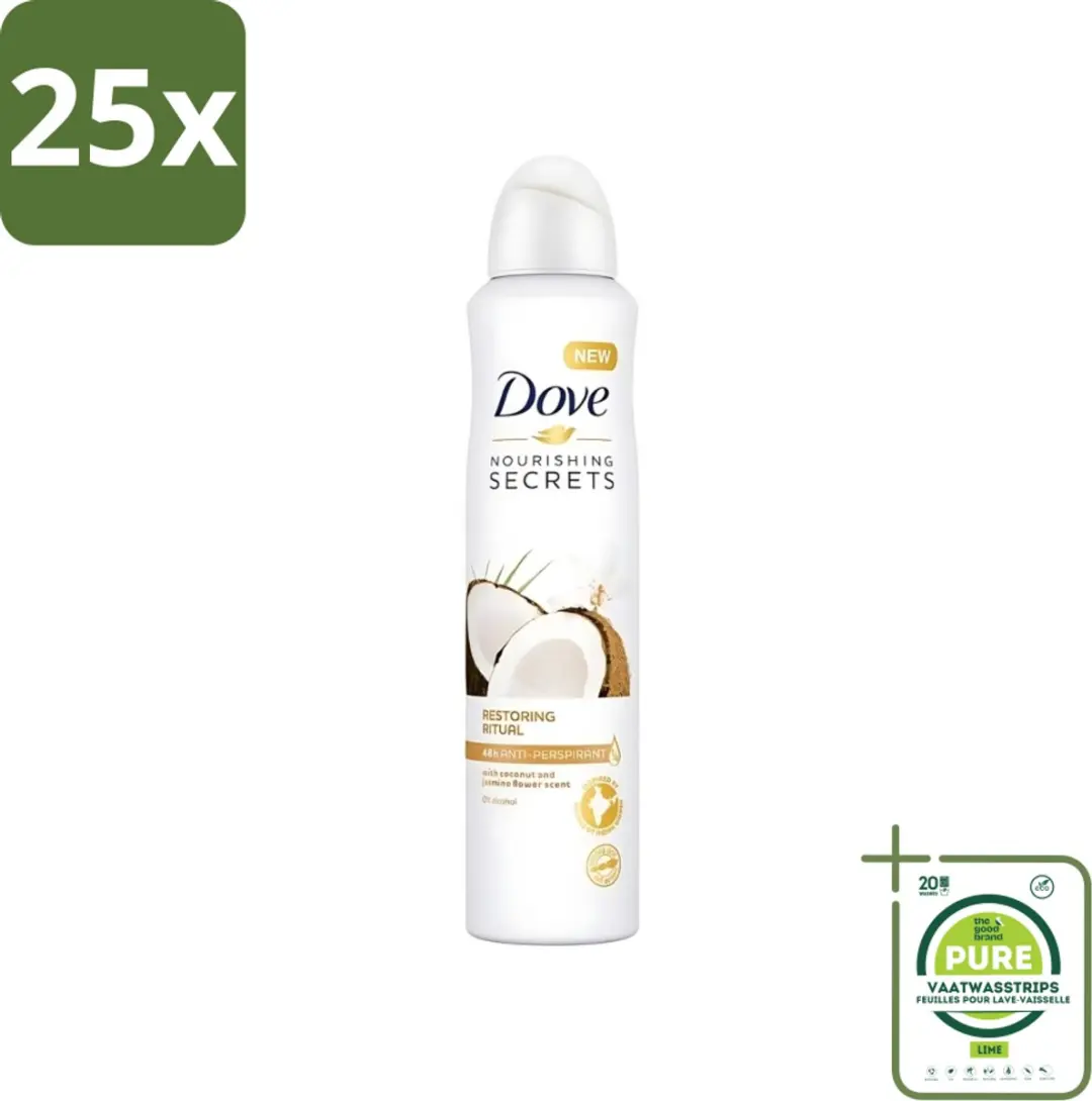 Dove Deodorant Spray Kokos & Jasmijn 250ml