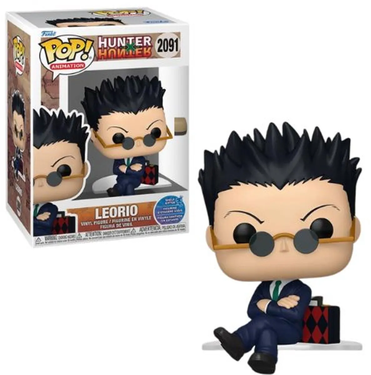 Funko Pop! Animation Hunter x Hunter Leorio Shelf Sitter #2091 FK86536 - Multicolor