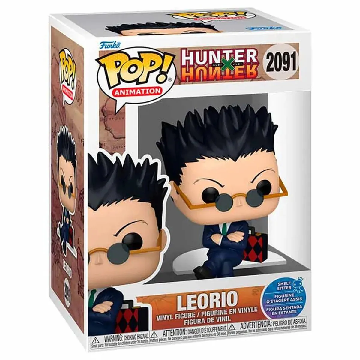 Funko Pop! Animation Hunter x Hunter Leorio Shelf Sitter #2091 FK86536 - Multicolor
