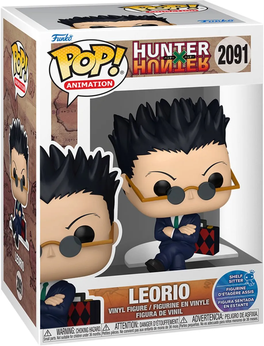 Funko Pop! Animation Hunter x Hunter Leorio Shelf Sitter #2091 FK86536 - Multicolor