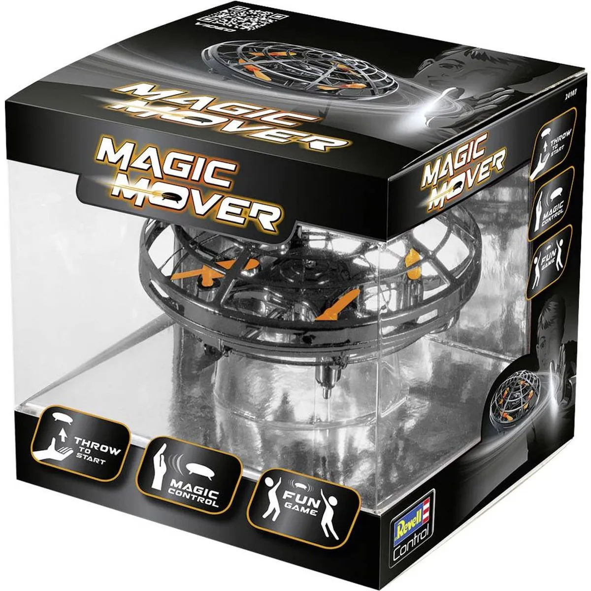 Revell RC voertuig - 24107 Action Game - Magic Mover - black RC Model Kant en Klaar - Revell