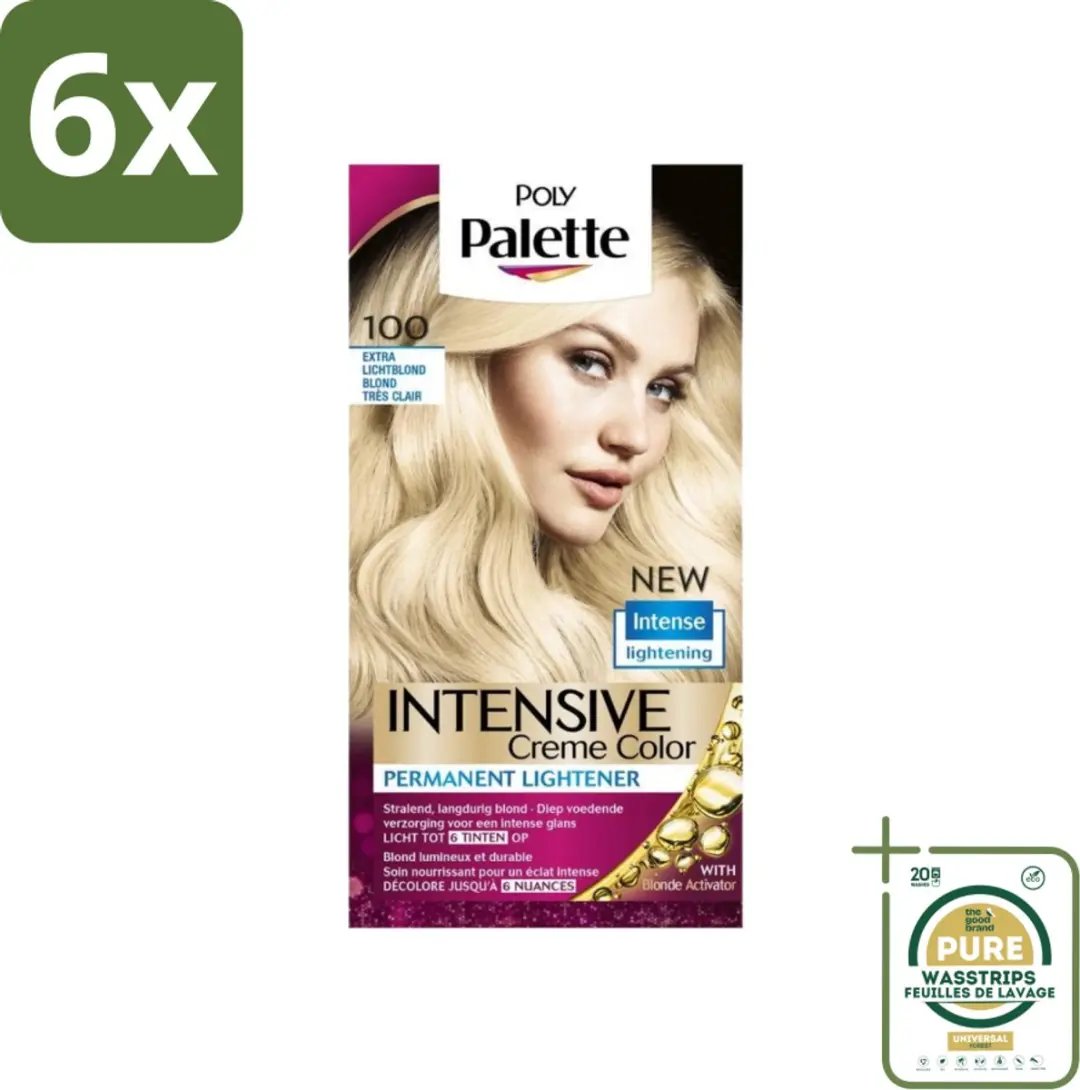 Schwarzkopf Poly Palette Haarverf 100 Extra Licht Blond