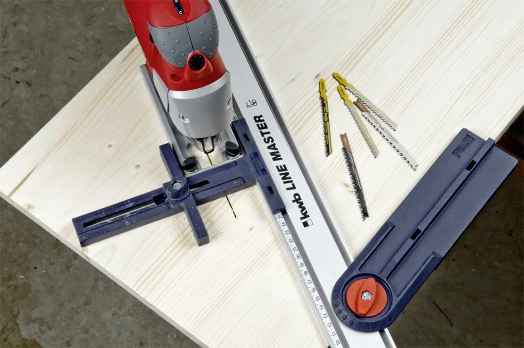 KWB Geleiderail 784400 - Kunststof/Hout