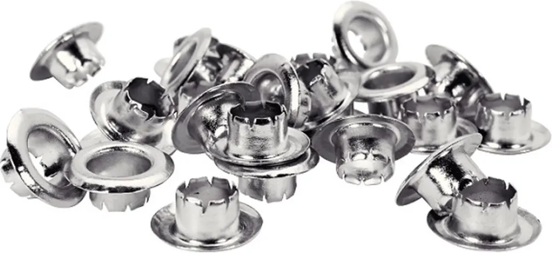 Rapid Oogjes 6mm - 25 Stuks - Zilver