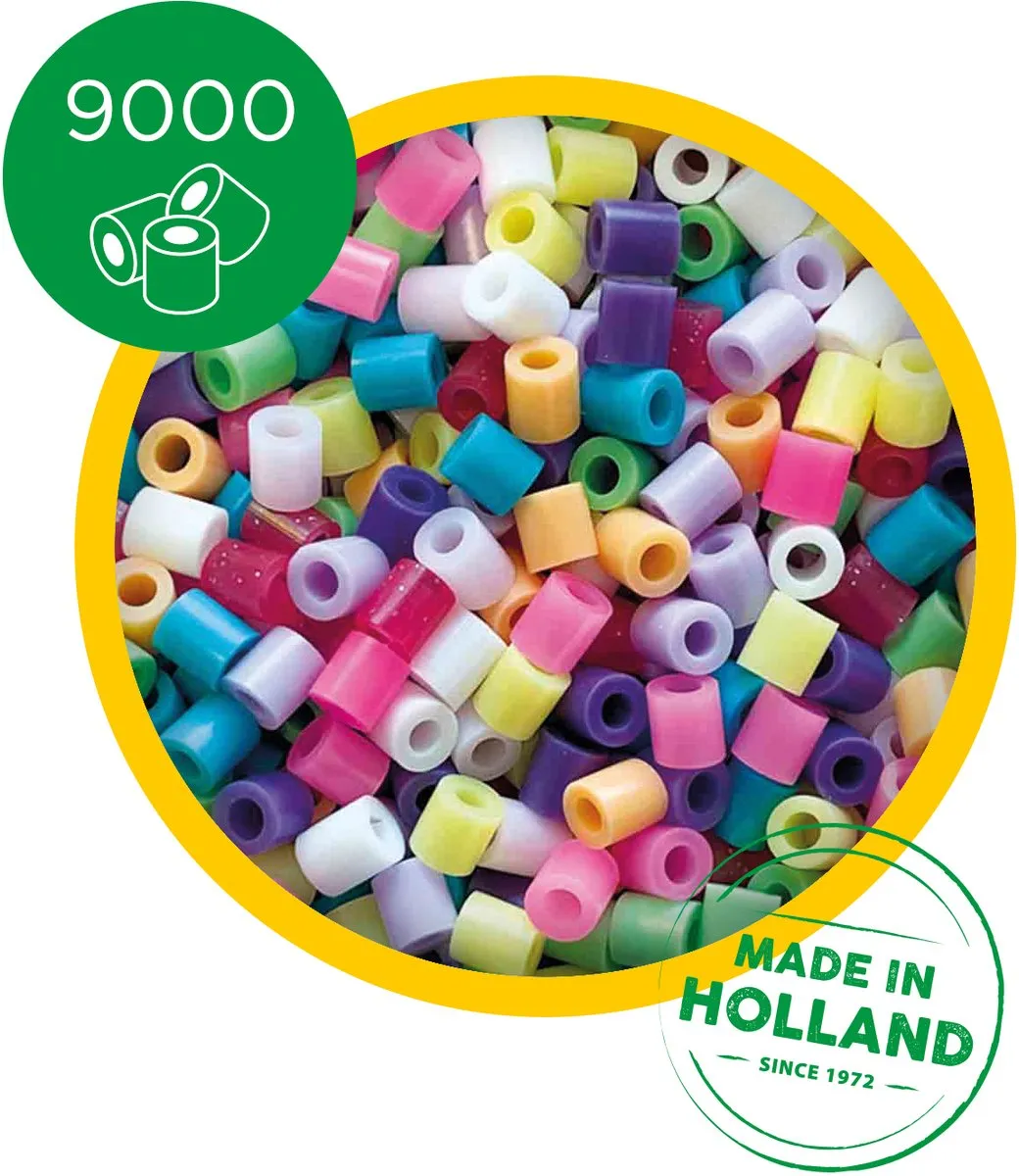 SES Creative Beedz Mix Trendy Strijkkralen - 9000 Stuks
