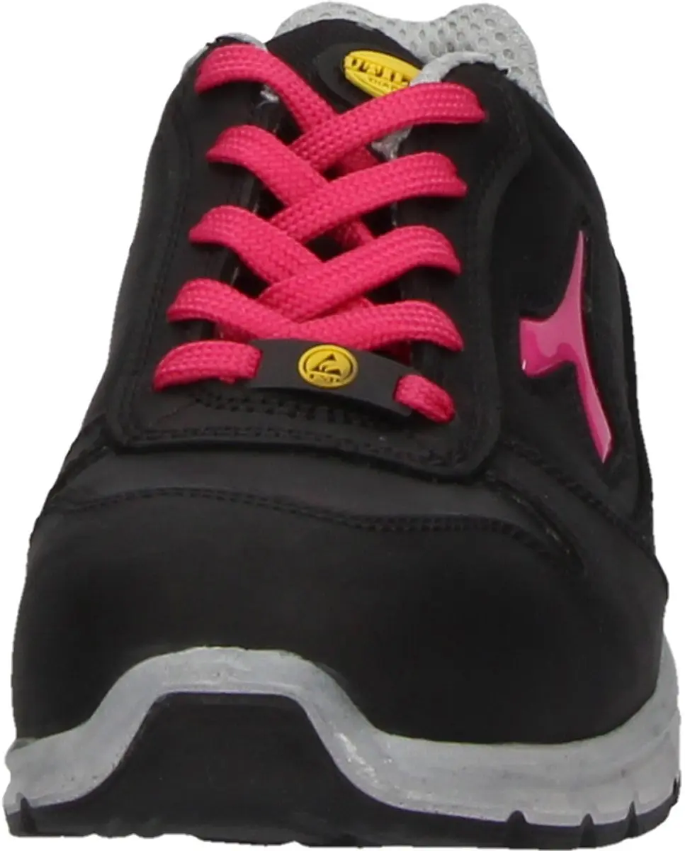 Diadora Run Low S3 ESD - Maat 38 - Zwart/Fuchsia
