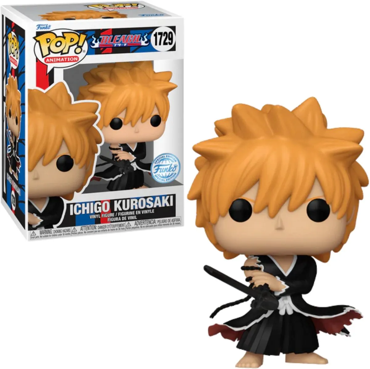 Funko Pop! Bleach Ichigo Kurosaki #1729 Special Edition