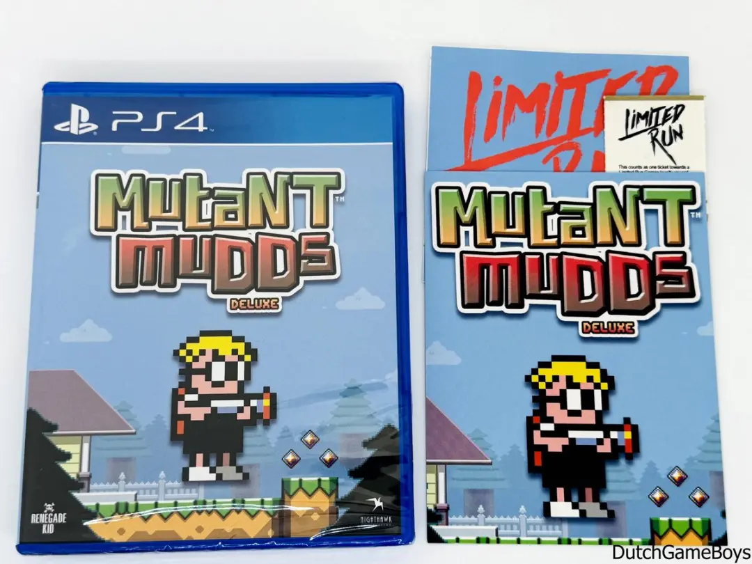 Sony PlayStation 4 Mutant Mudds Deluxe Limited Edition
