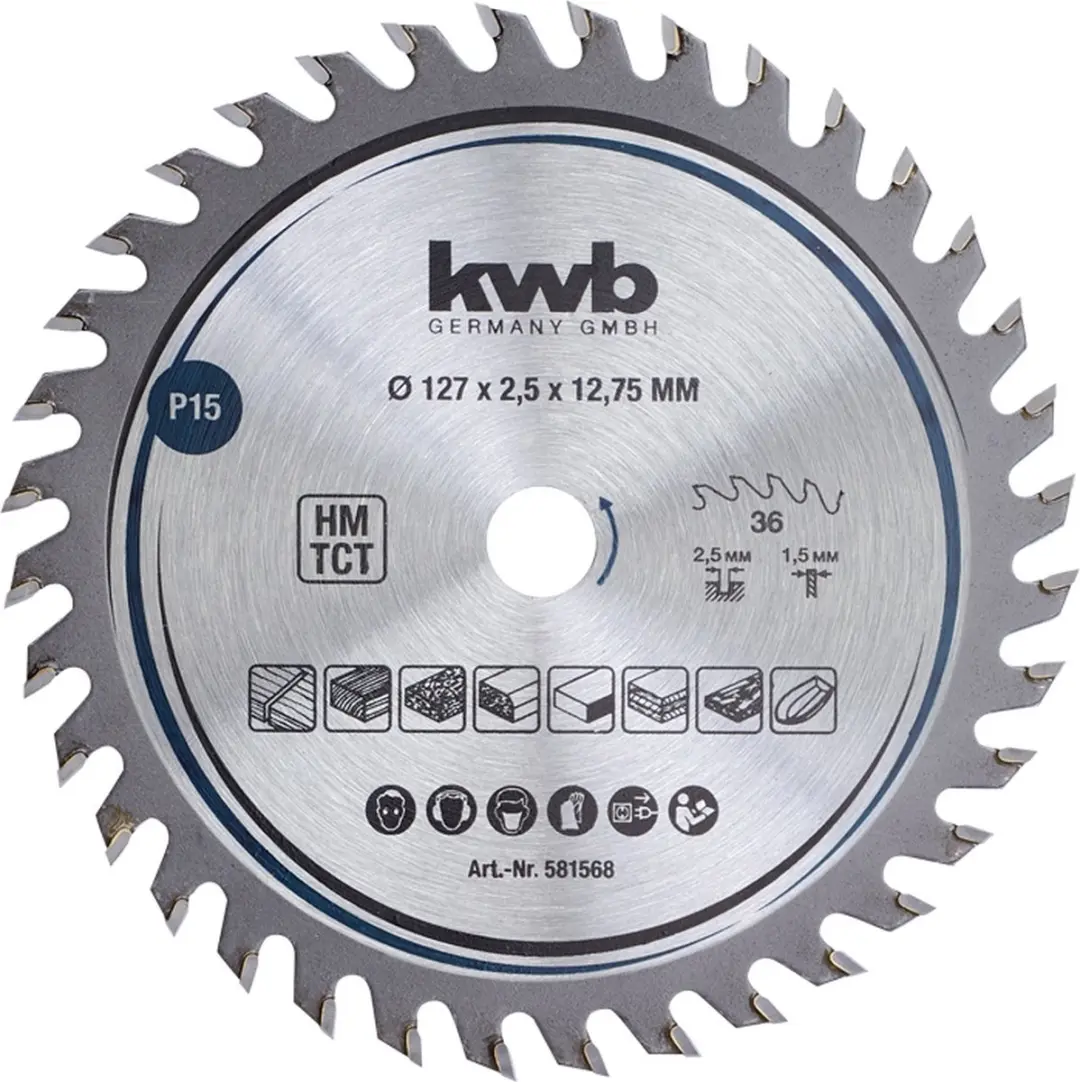 KWB Cirkelzaagblad Precisie 160x16mm 48T
