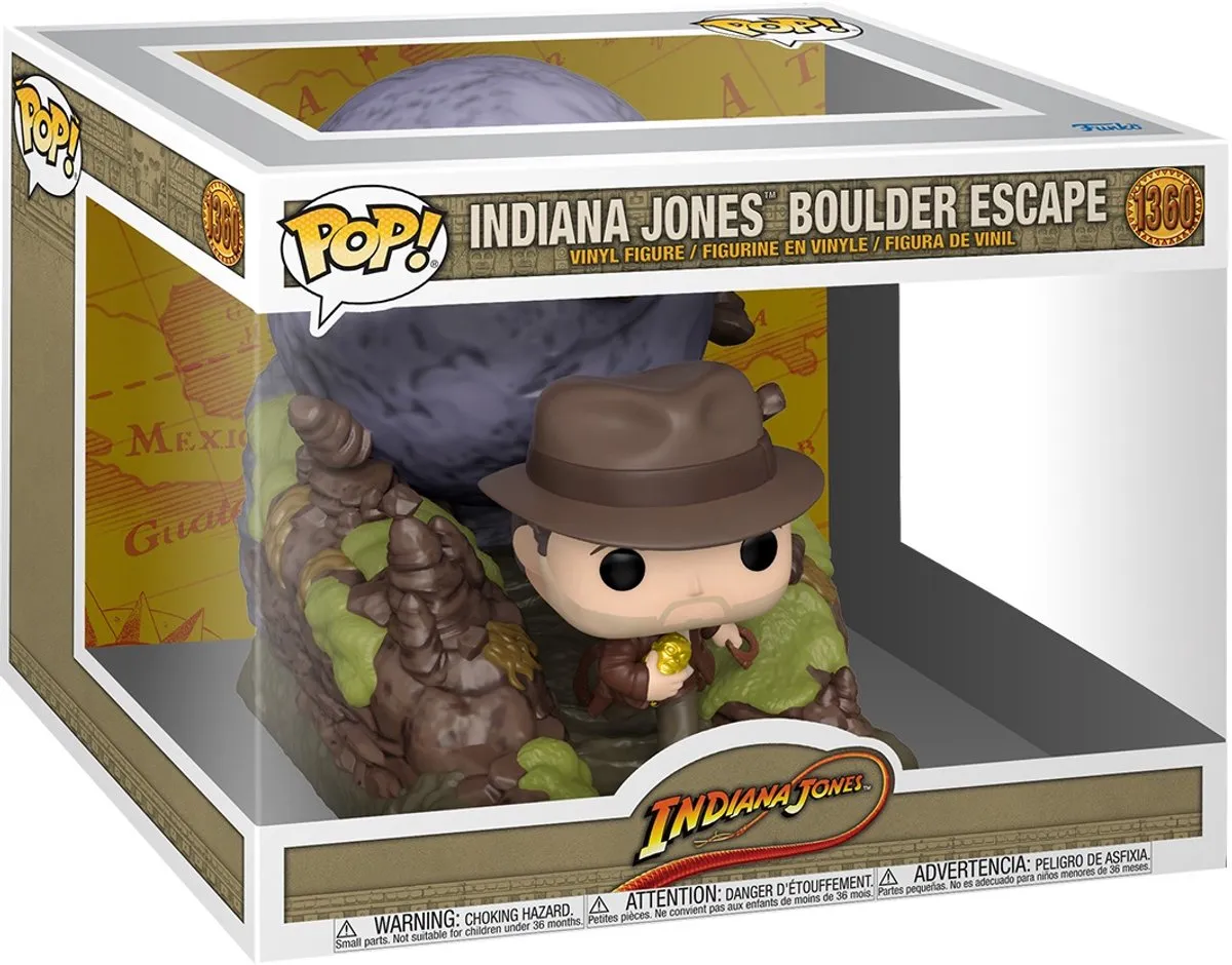Funko Indiana Jones Raiders of the Lost Ark Boulder Escape Pop! Moment 64579