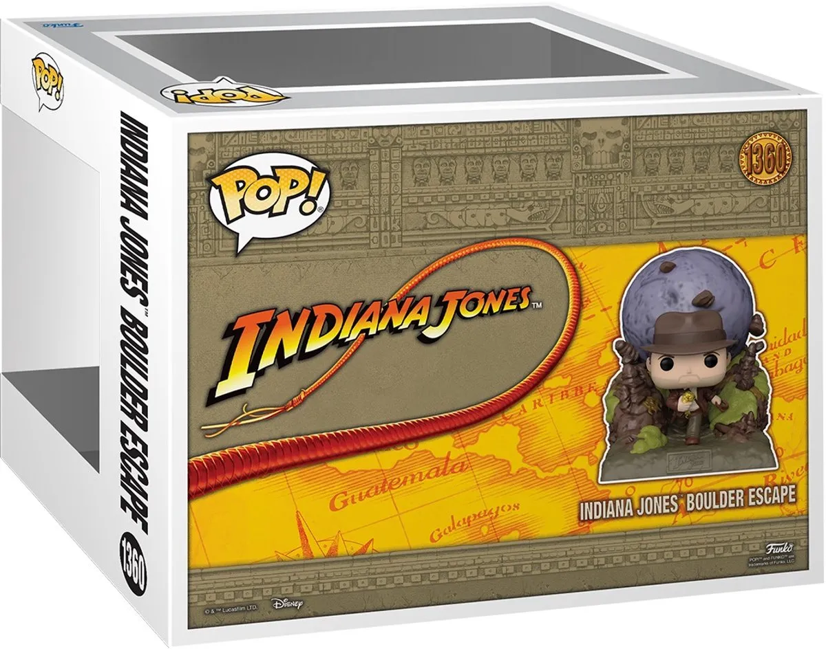 Funko Indiana Jones Raiders of the Lost Ark Boulder Escape Pop! Moment 64579 - afbeelding 6 van 6