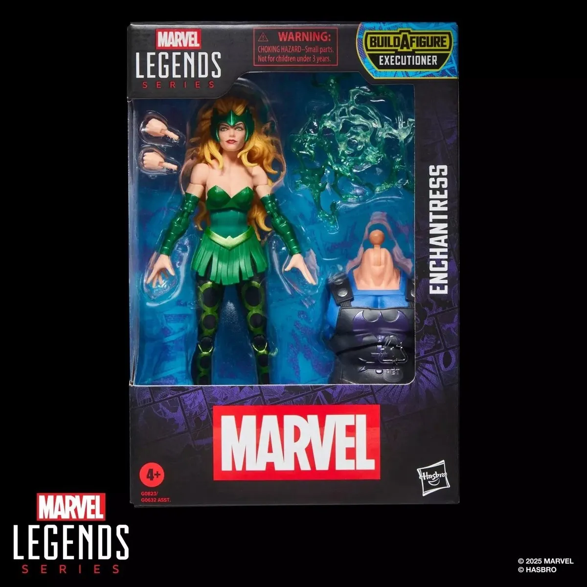 Hasbro Marvel Legends Enchantress BAF Executioner 15cm - Multi