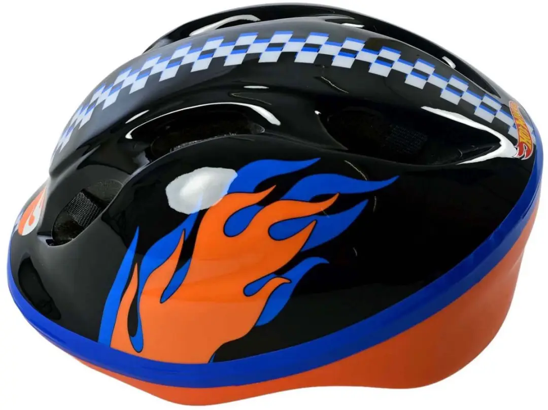 Volare Hot Wheels Fietshelm 52-56cm - Zwart