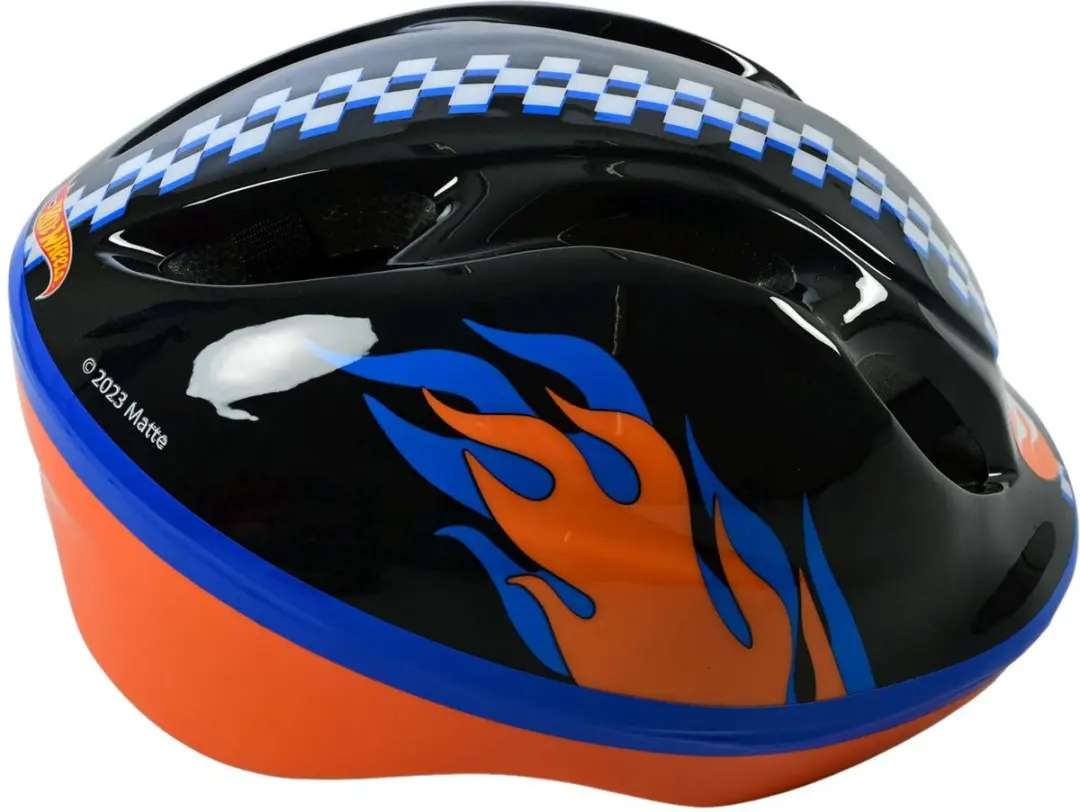Volare Hot Wheels Fietshelm 52-56cm - Zwart