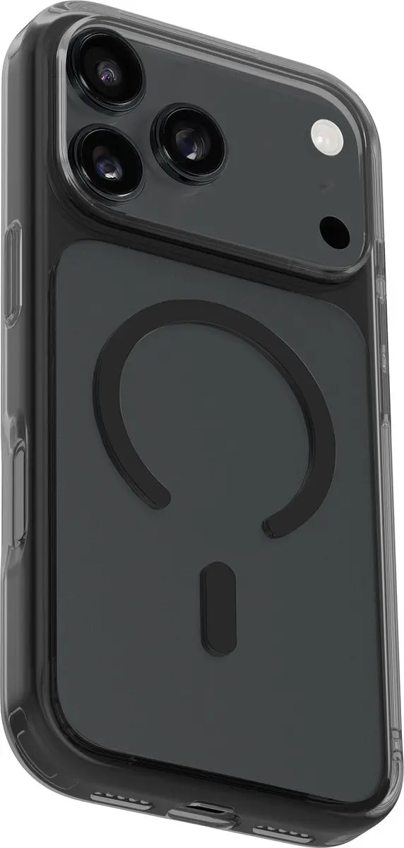 Laut Crystal Fluro iPhone 17 Pro Hoesje - Black Crystal - LIP26BCFBK