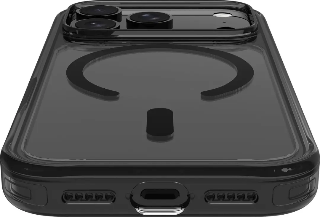 Laut Crystal Fluro iPhone 17 Pro Hoesje - Black Crystal - LIP26BCFBK
