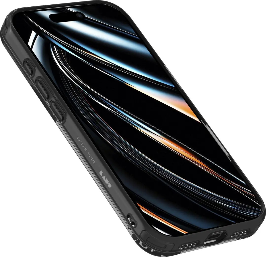 Laut Crystal Fluro iPhone 17 Pro Hoesje - Black Crystal - LIP26BCFBK