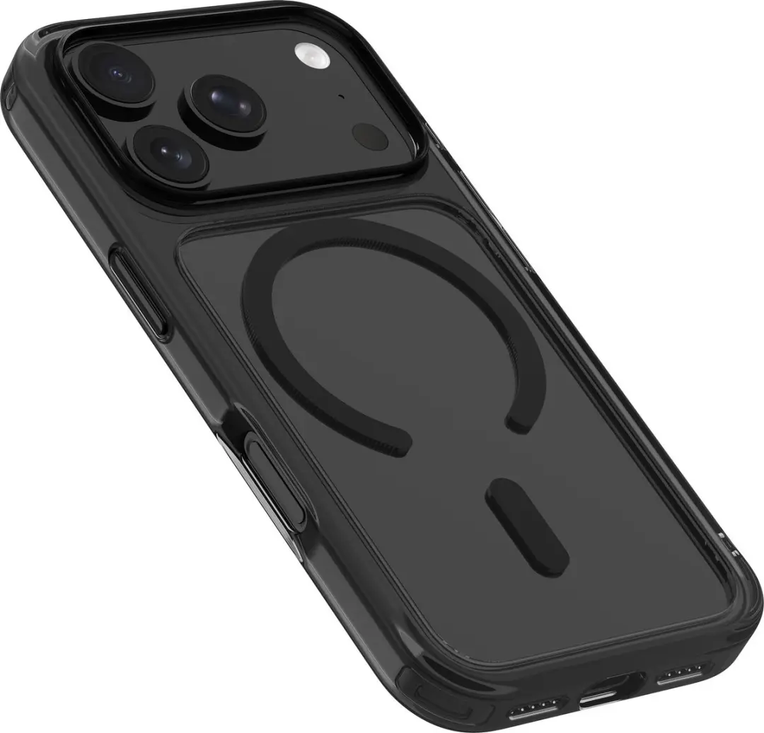 Laut Crystal Fluro iPhone 17 Pro Hoesje - Black Crystal - LIP26BCFBK