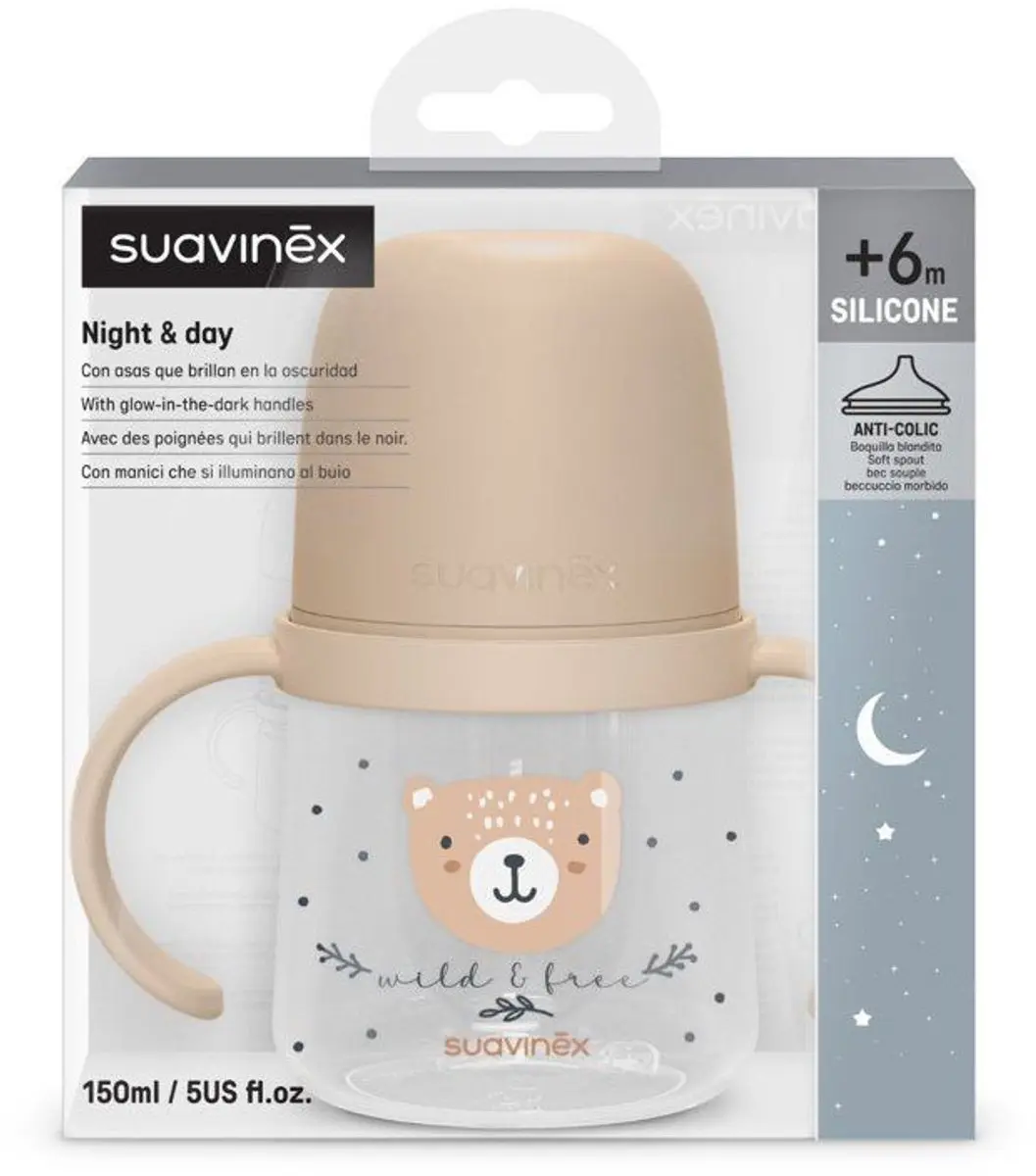 Suavinex Wild & Free Beker 150ml - Groene Handvatten