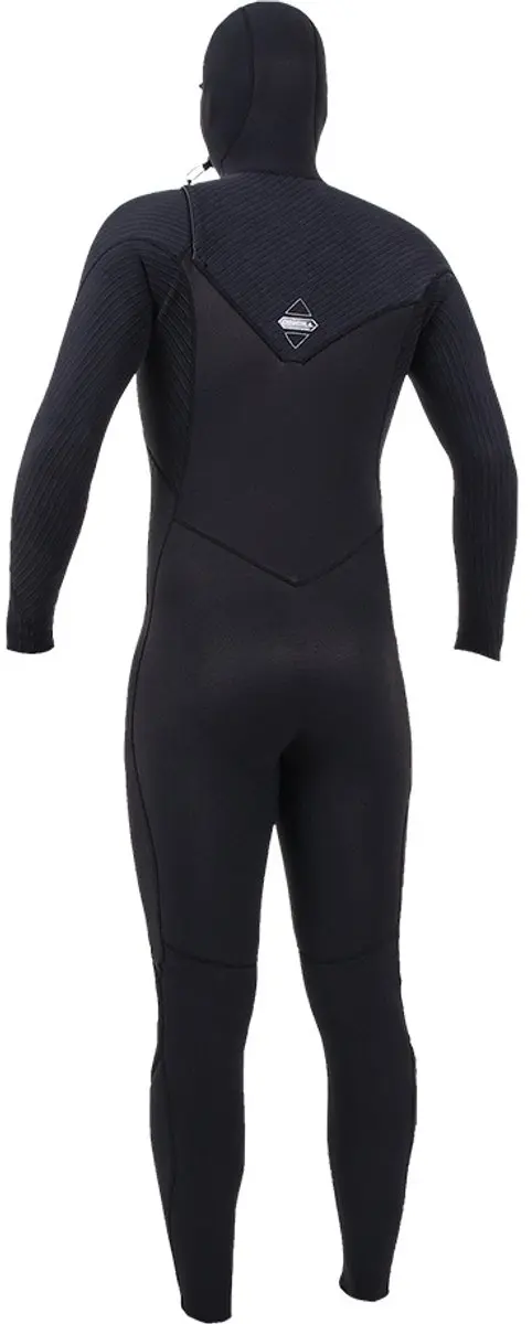 O'Neill Hyperfreak 5/4mm Heren Wetsuit - Chest Zip - Zwart M