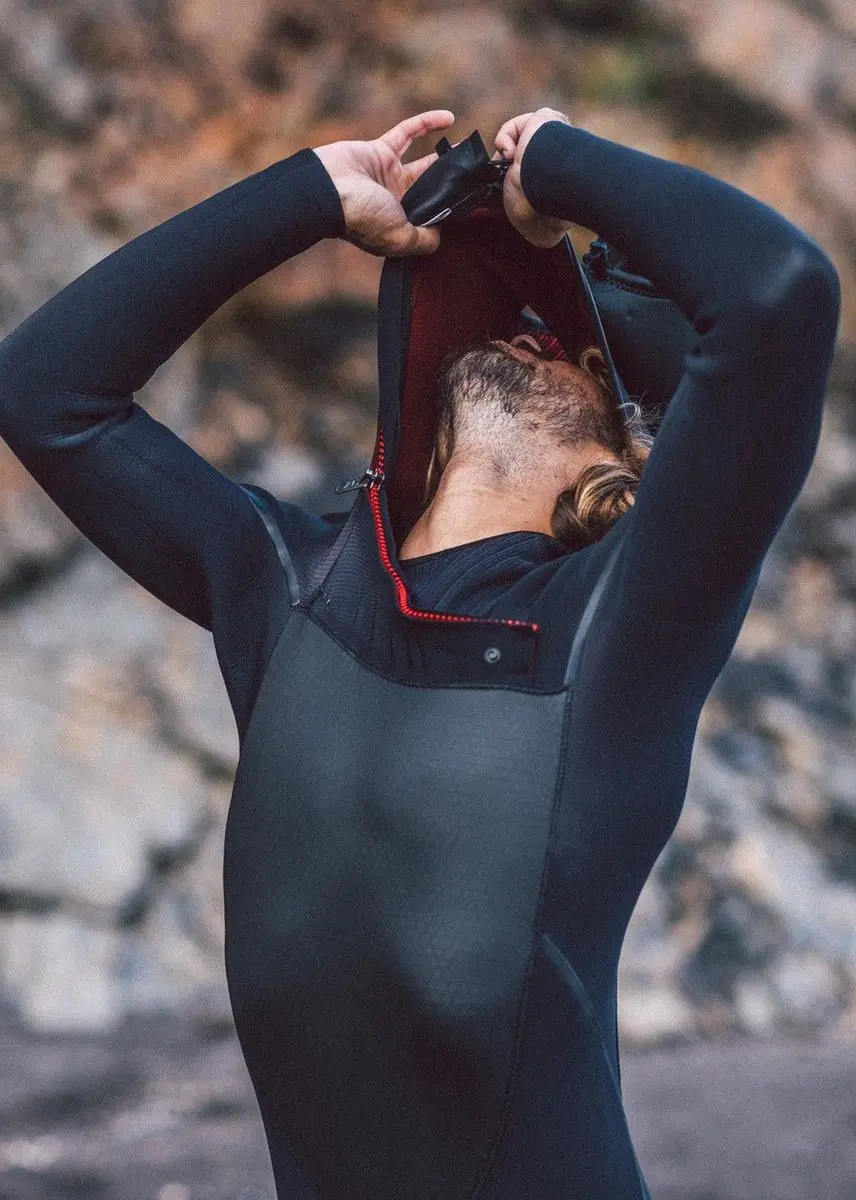 O'Neill Psycho Tech 6/4 Chest Zip Wetsuit - Heren - Zwart