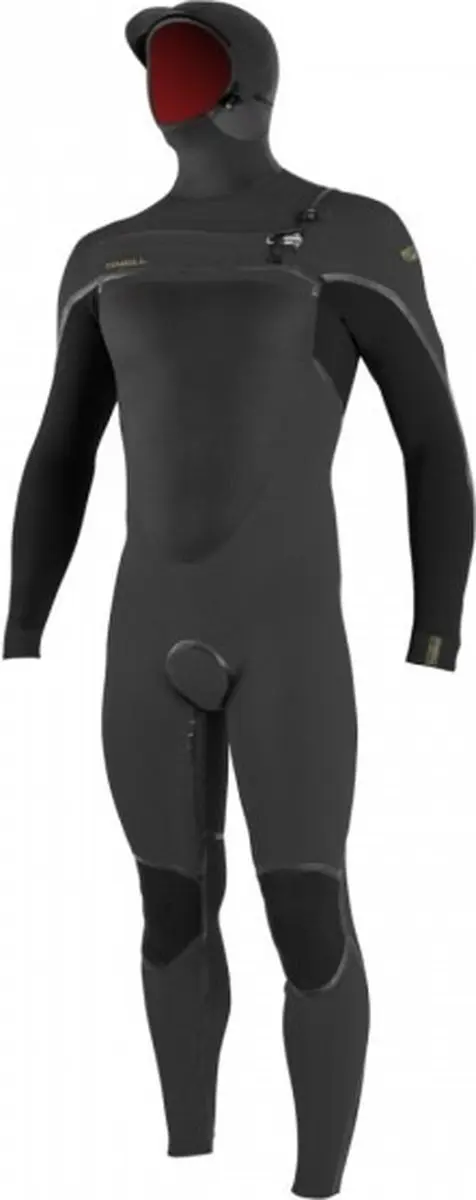 O'Neill Psycho Tech 6/4 Chest Zip Wetsuit - Heren - Zwart