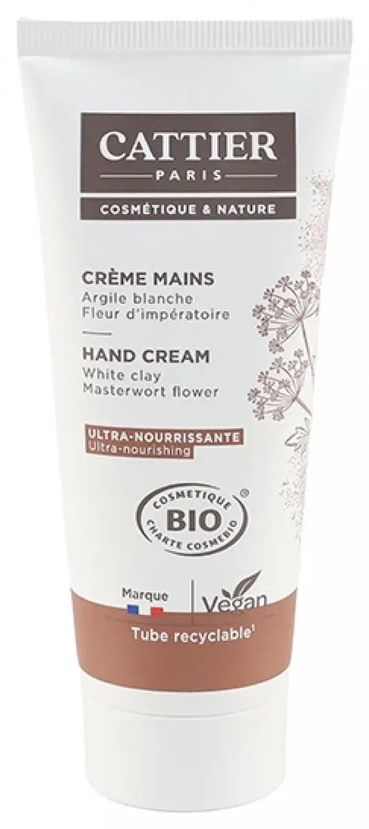 Cattier Organic Handcrème 75ml