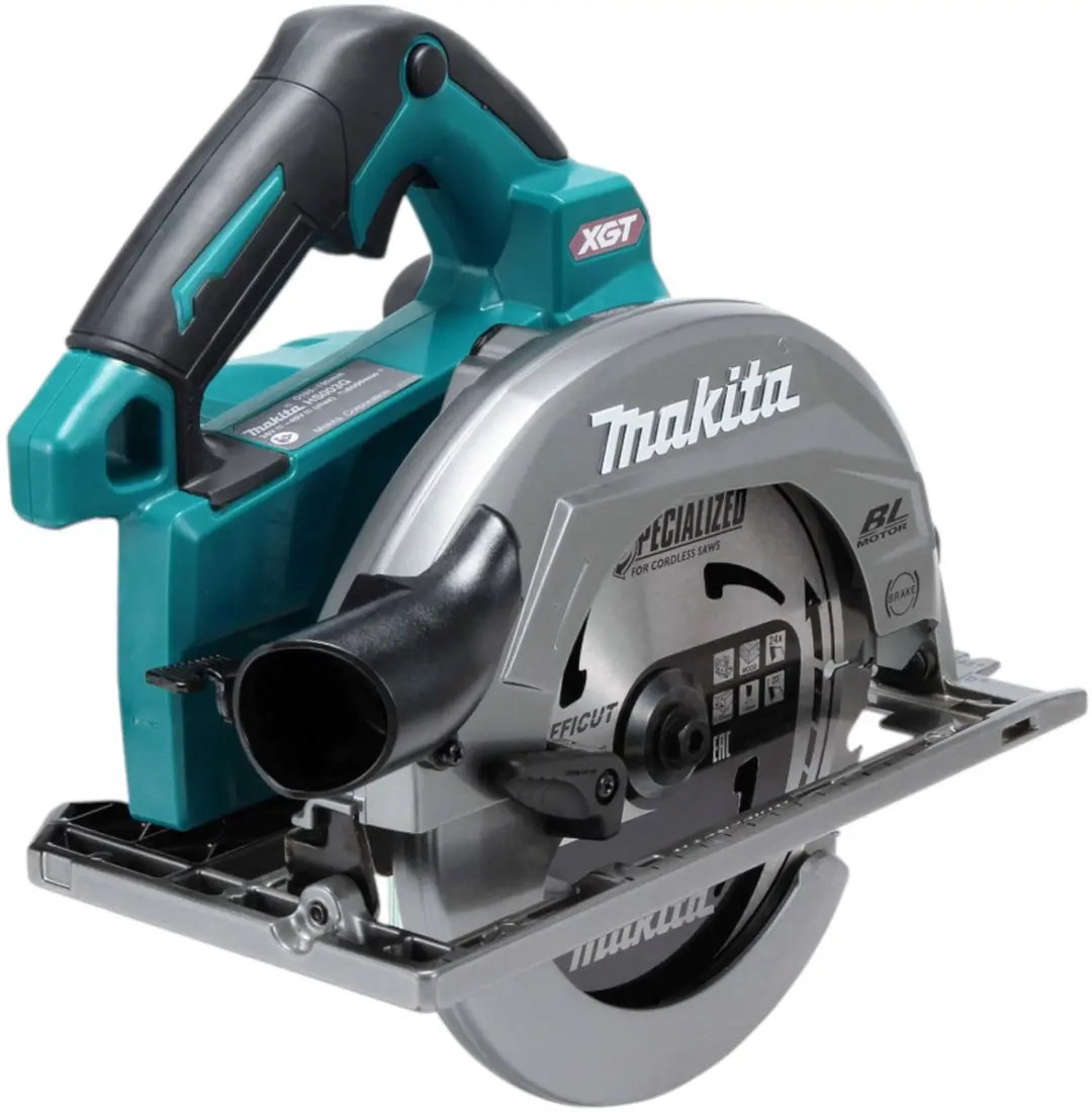 Makita HS003GU201 Accu-Handcirkelzaag 190mm - 2x 4,0Ah Accu + Oplader
