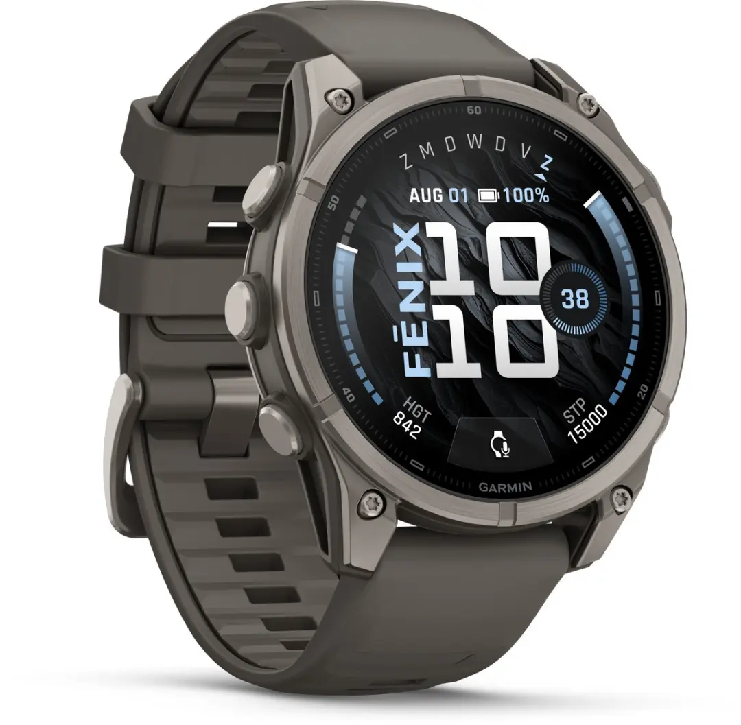 Garmin fēnix 9 GPS Smartwatch 47mm - Titanium Grijs