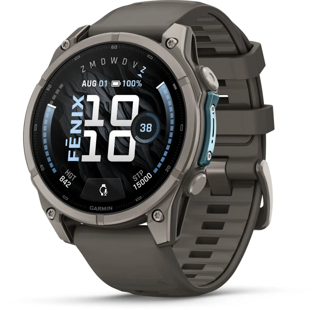Garmin fēnix 9 GPS Smartwatch 47mm - Titanium Grijs