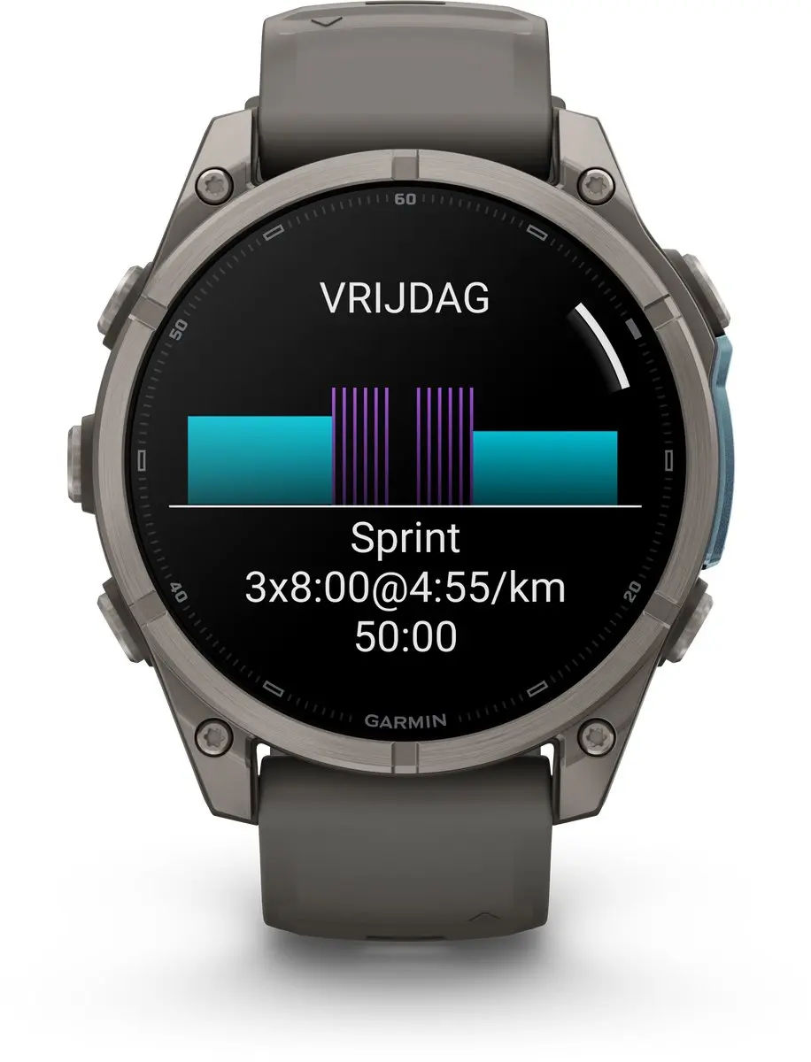 Garmin fēnix 9 GPS Smartwatch 47mm - Grijs - afbeelding 6 van 6