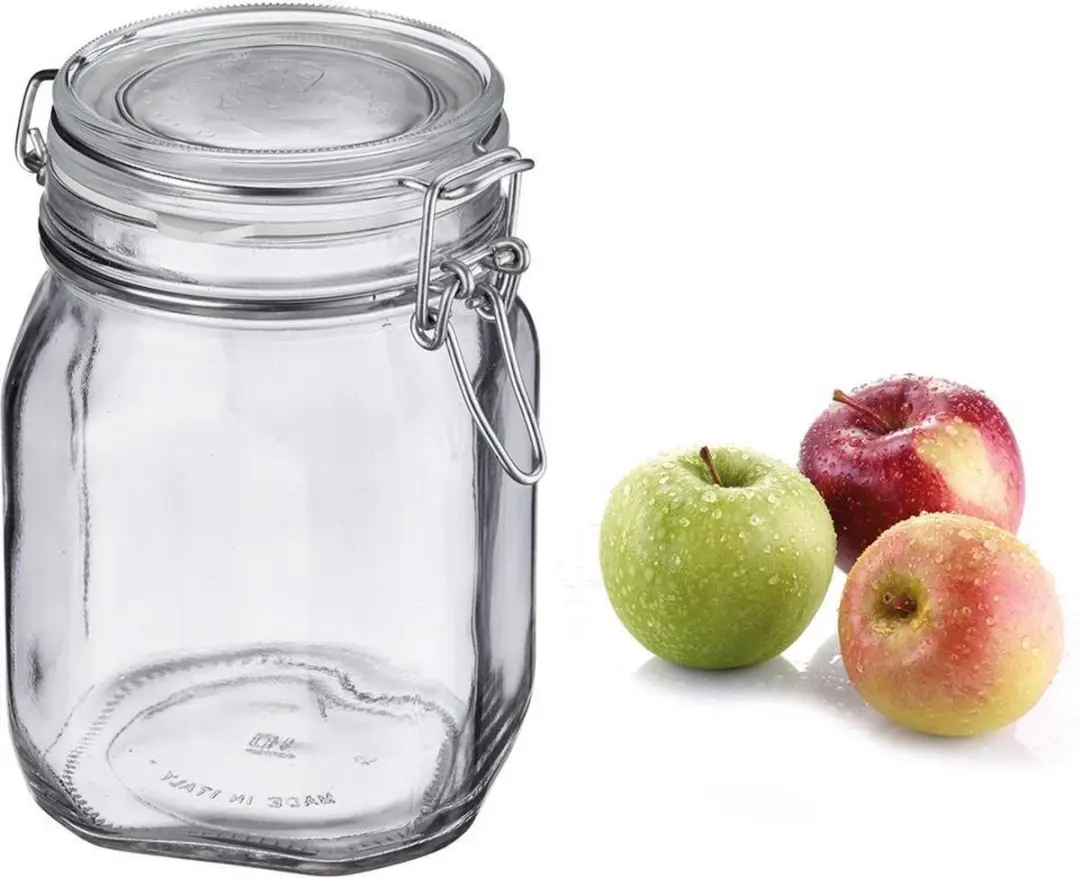 Bormioli Rocco Fido Weckpot 2L - Transparant